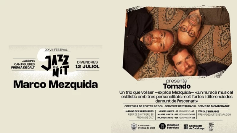 XXVIII Jazz en la Nit - MARCO MEZQUIDA presenta Tornado